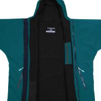 Two Bare Feet Kids Weatherproof Packable Changing Robe & Travel Bag - Sea Green / Black Extra Image 2 Preview